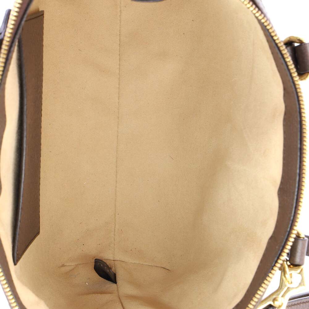Gucci Ophidia Top Handle Tote Gg Coated #255224G14B - Picture 5 of 7